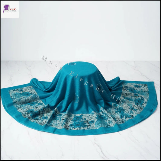 Beautiful Namaz Dupattas - Blue