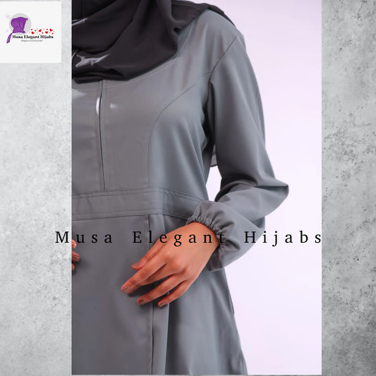 Modest Medical Scrubs - Aquamarine