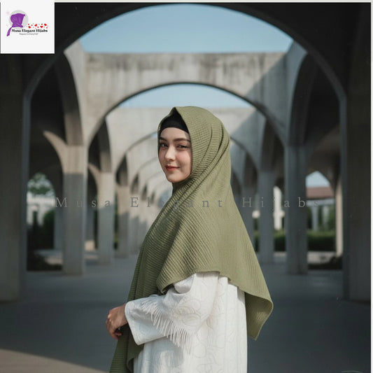 Emerald Grace Workwear Hijab
