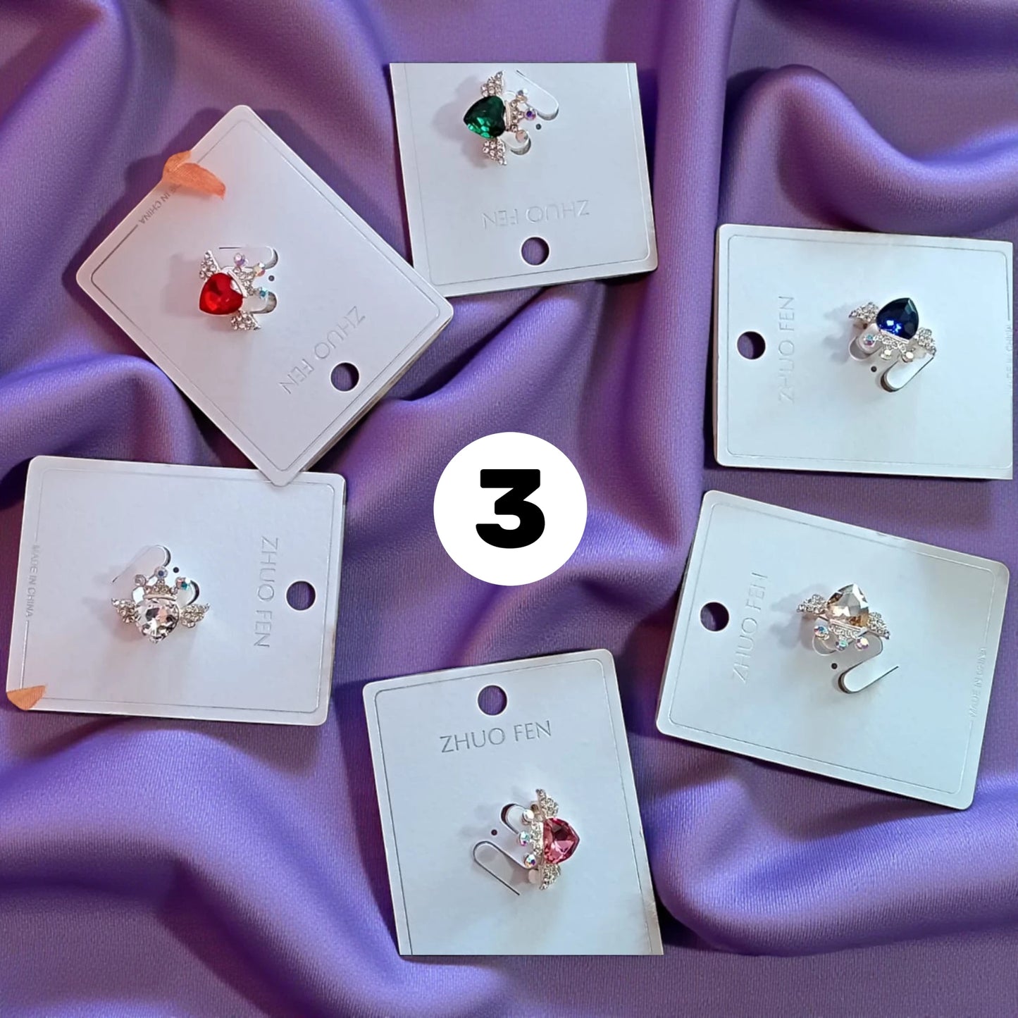 Hijab Stone Brooches - small