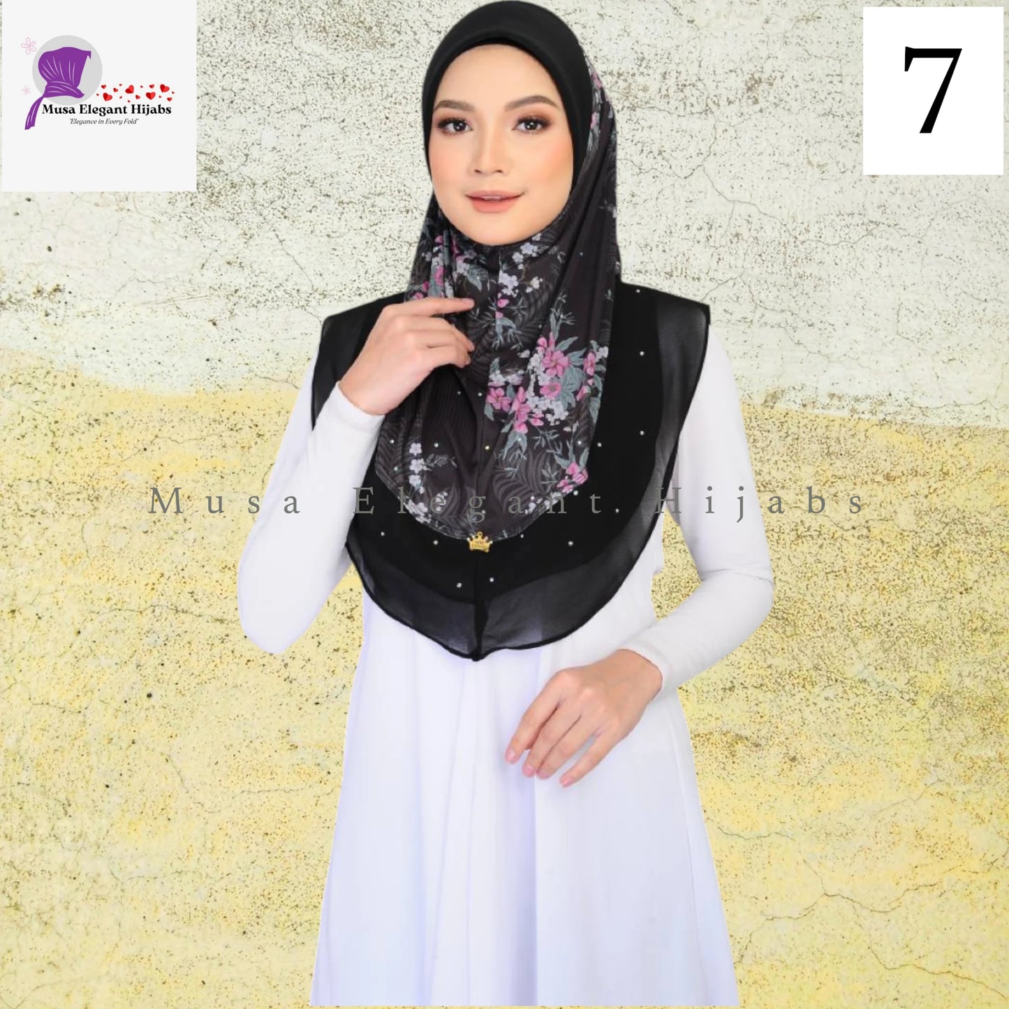 Black & White Hijabs