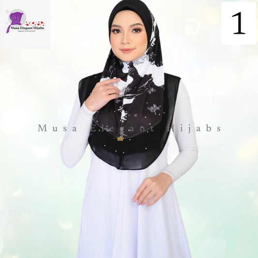 Black & White Hijabs