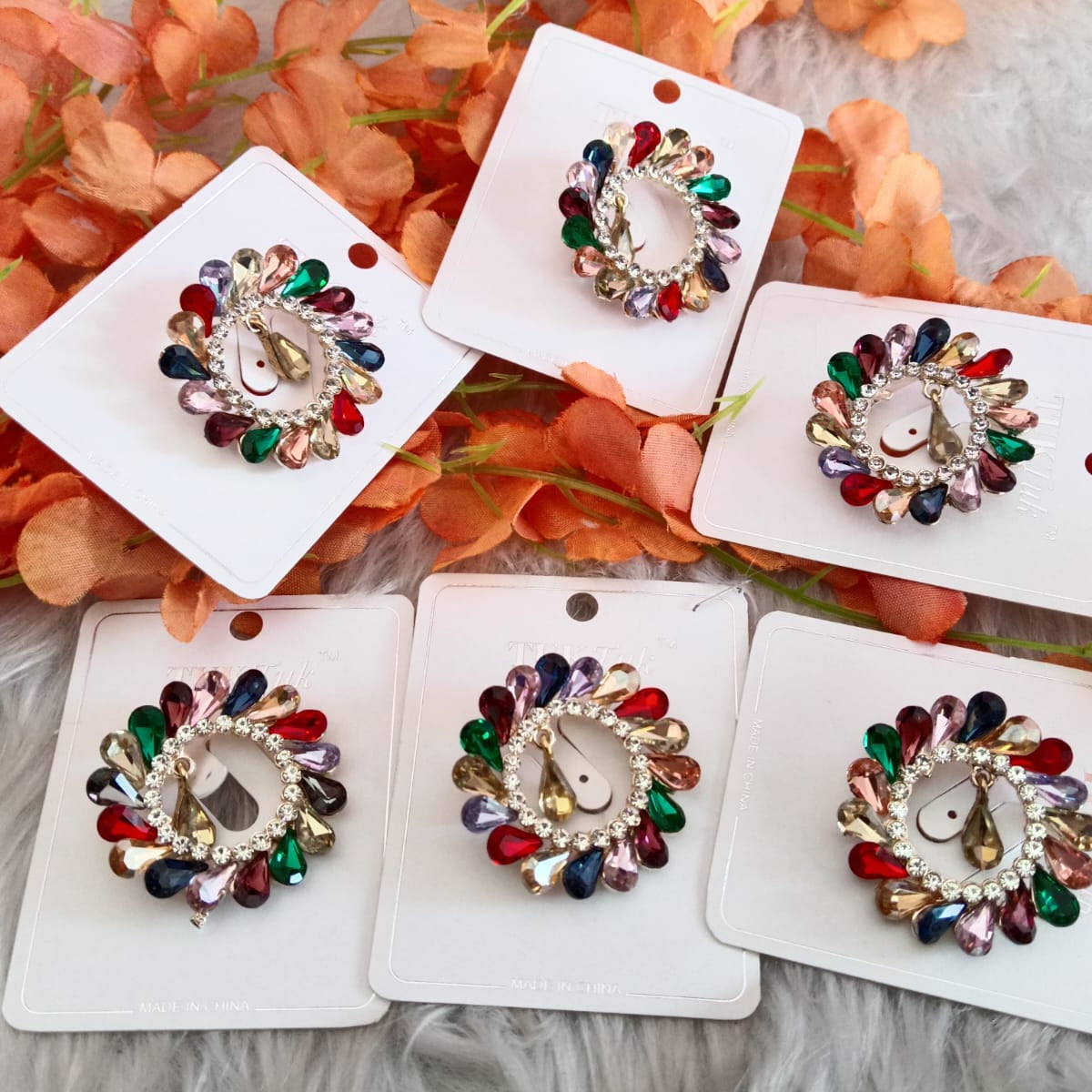 Hijab Stone Brooches - Big
