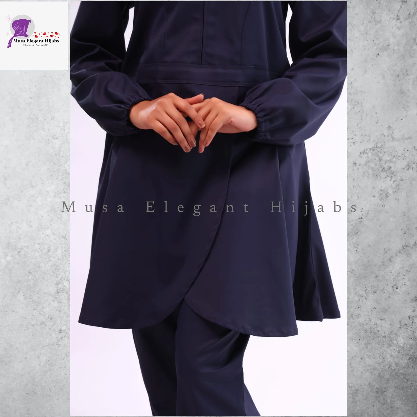 Modest Medical Scrubs - Deep Reef