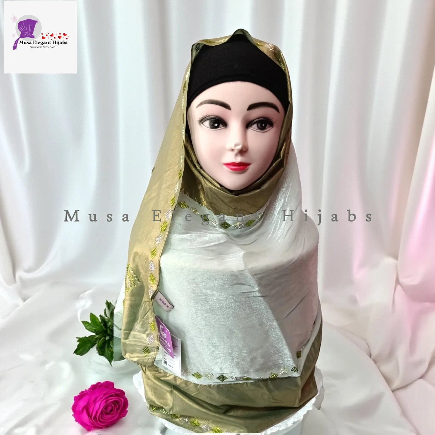Superluxe Bridal Hijabs - Pista Green