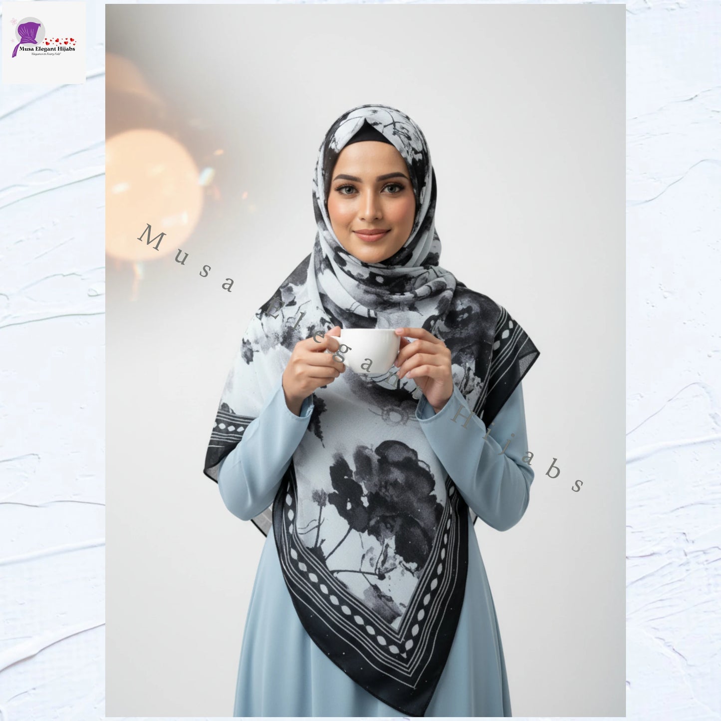 Hijabs Black & White Edition