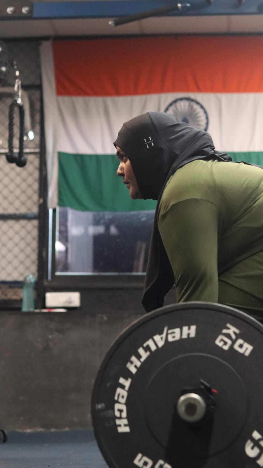 Core Cotton Gym Bundle set - Olive Green