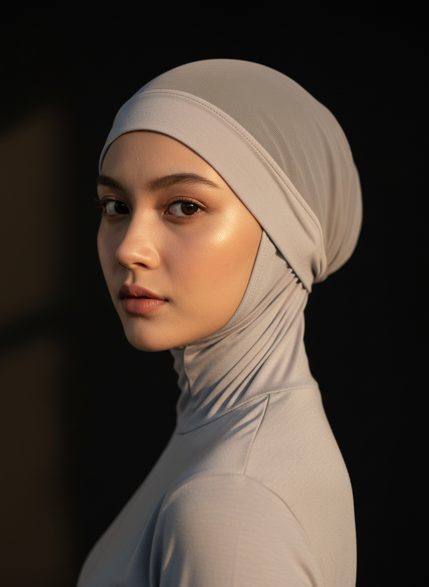 Mesh Hijab Caps